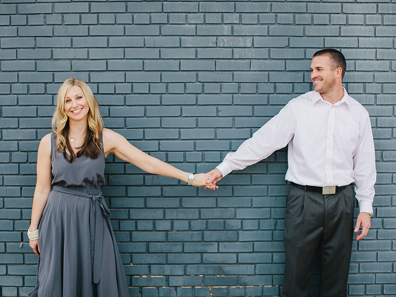 Man who's dating a woman out of his league.