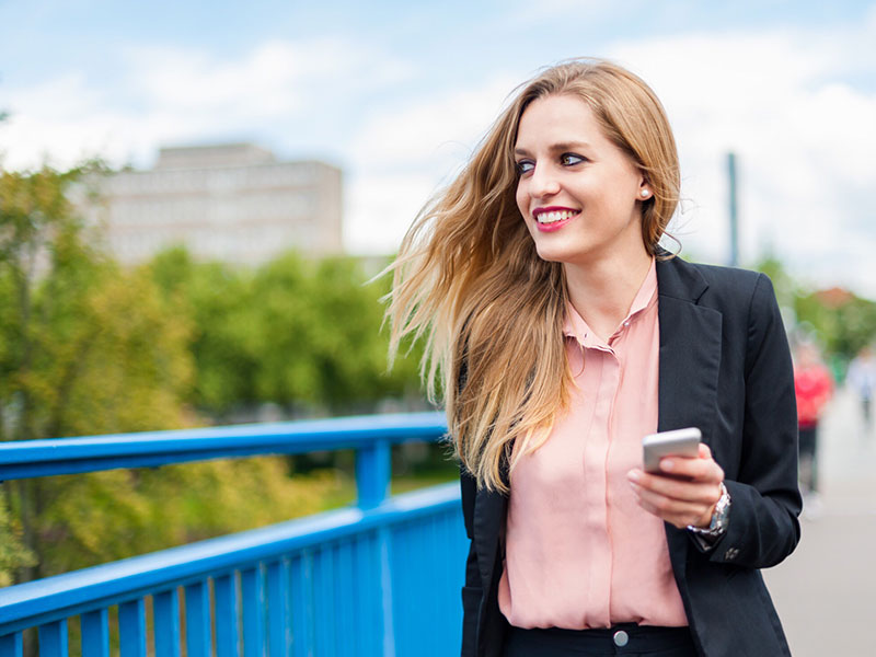 A successful women who is dating while having a successful career.